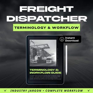 Freight Dispatcher Begriffsführer | Industrie-Jargon | Versandablauf | LKW-Begriffslexikon | PDF für Business-Gründung