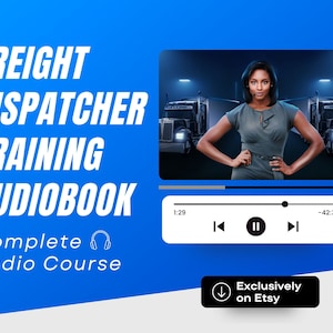 Freight Dispatcher Training Audiobook | How to become an independent truck dispatcher | Truck dispatcher training - Complete Audio Course