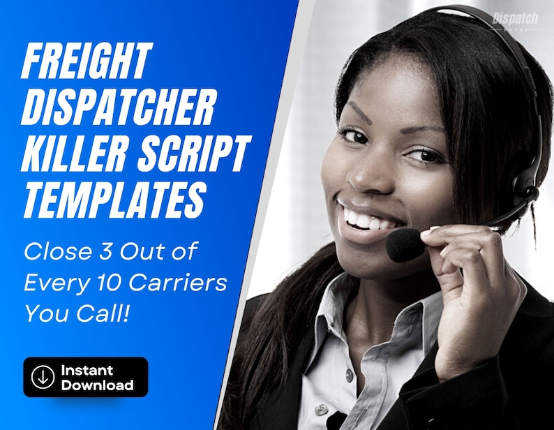 Freight Dispatcher Script Templates - Perfect for Independent Truck ...