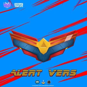 Animated Alert Versatile Pulse Modern Stream Notification - Unique Alert, Streaming Graphics, Interactive Design