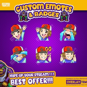 Twitch Emotes – Hilbert Cry Emote for Emotional or Sad Stream Reactions