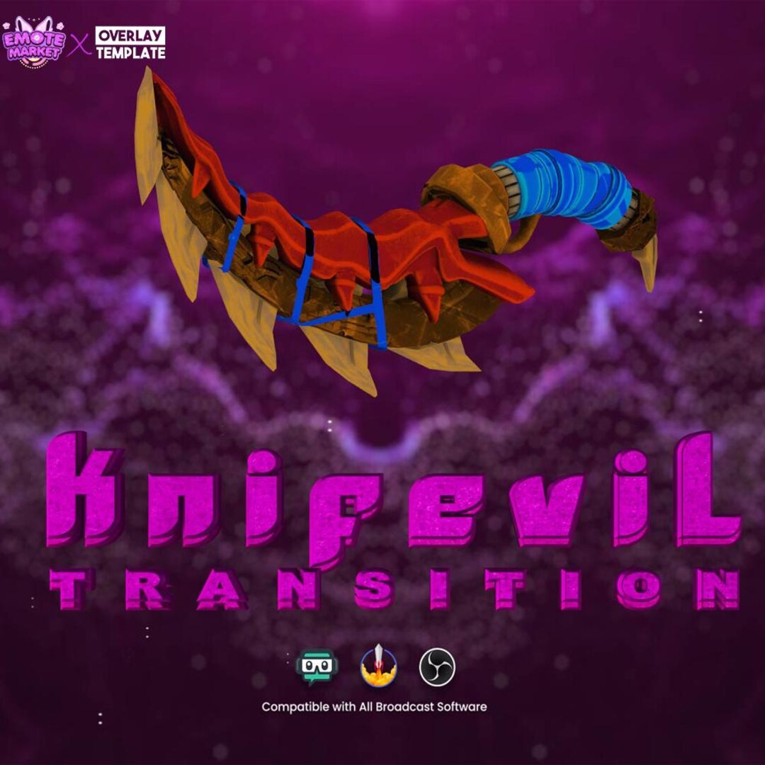 Animated Transition Knifevil Sharp & Intense Cuts for Pro Streamers ...
