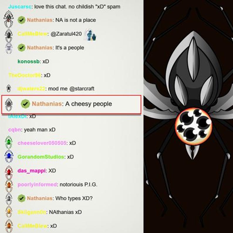 Spider Emotes – Creepy and Cute Spider Emoji for Twitch & Discord - Etsy