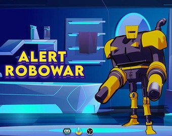 Robot Futuristic Mecha Animated Alert for Streaming | Cyberpunk Animation, Gaming Alerts, OBS Alert