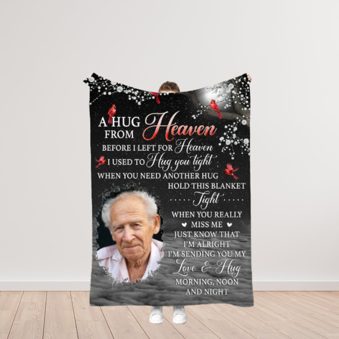 Personalized Remembrance Quilt/Fleece Blanket - Missing You Always - GTWDM6 main image 1