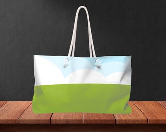 Printify Weekender Bag Mockup • Canva Template • Editable Digital Download • Sublimation & POD Design Template