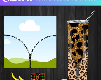 Canva Tumbler Mockup |Make Your Own Zipper Tumbler Wraps | Editable Canva Frame | Tumbler Canva | Editable Canva Frame Background