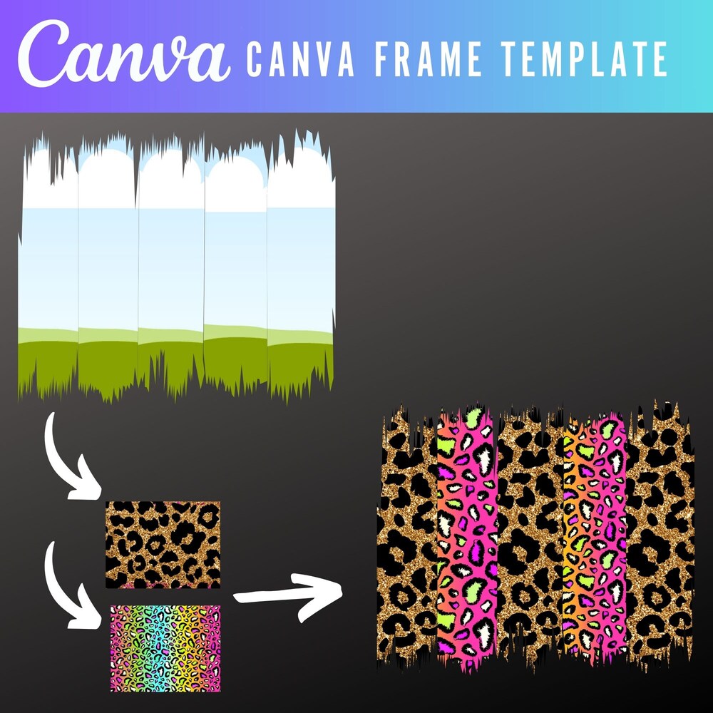 Snorider Design Canva Frames Bundle ,Canva Frames Drag And Drop Create Your Own Photos Editable Canva Frame Design Canva Bundle Commercial Use Digital