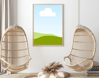 Minimalist Mockup Frames Bundle for Your Nursery Room Design | Kids' Room Mockup | Editable Canva Template | Children's Room Mockup