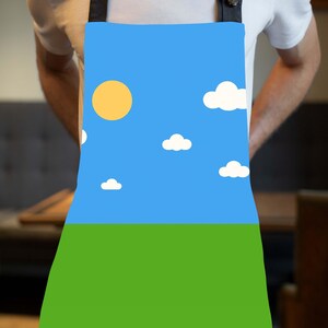 AOP Apron Mockup with black Strap, Apron , Transparent Overlay , Perfect for Canva Creations  Print on Demand ,Perfect for Canva Creations
