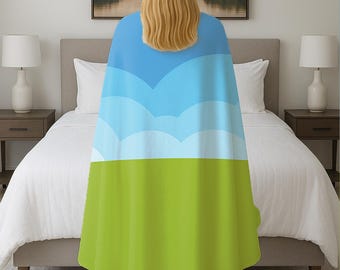 Blanket Mockup Template | Velveteen Plush Blanket Mock up | Boho Minky Blanket Mock-up | Canva & Photoshop Drag  Drop PNG Overlay