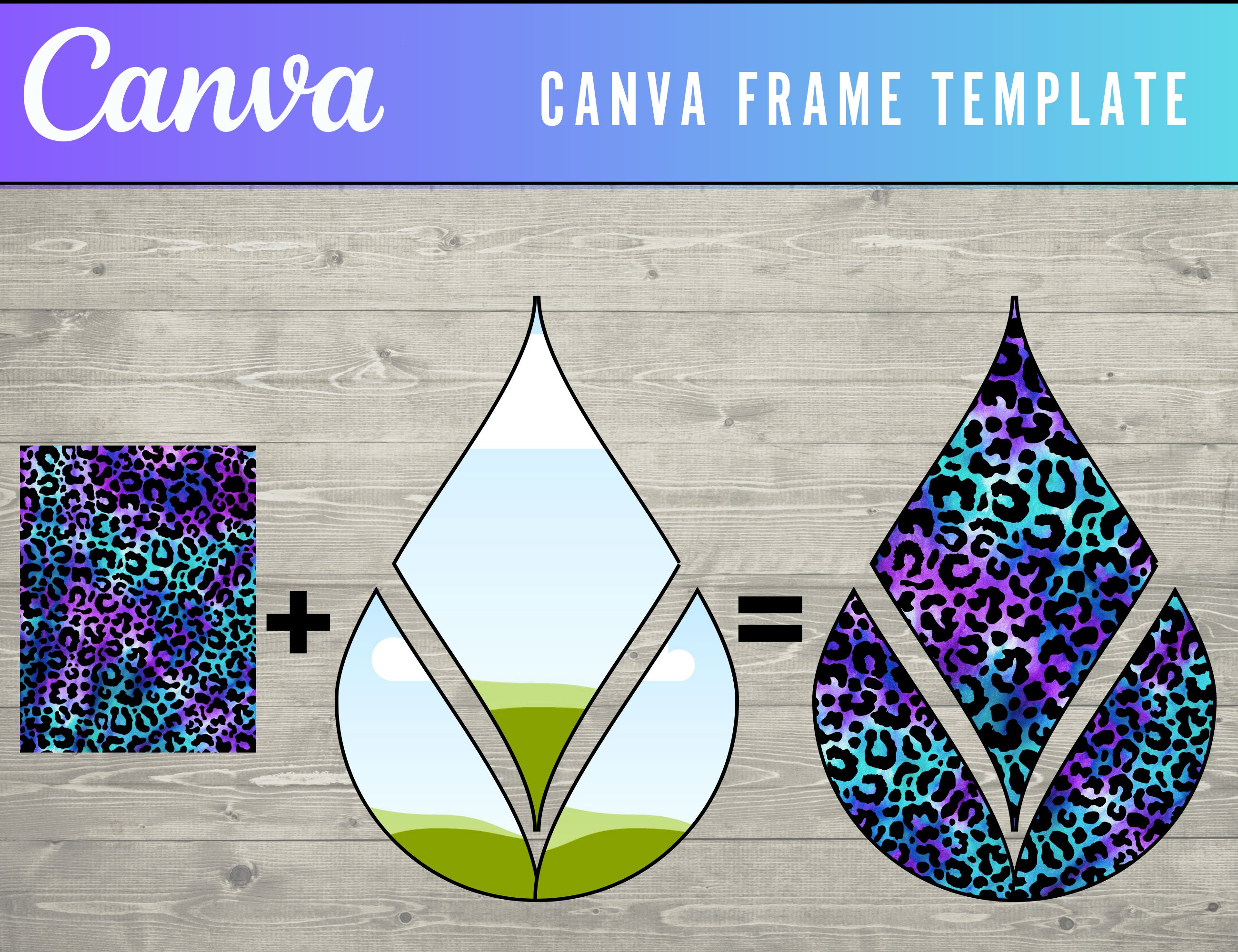 Canva Frame Template Design Your Own TEARDROP EARRINGS on CANVA . Drag ...
