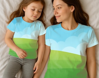Bella Canvas 3001 T-Shirt Mockup Canva Template – Unisex Flat Lay Shirt Mockup for POD, Etsy Listings & Graphic Tee Display
