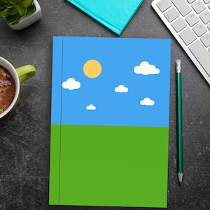 Hardcover Notebook Mockup | Canva Frames Bundle | Spiral Notebook Mockup for Canva| Drag and Drop Editable Canva Template Png