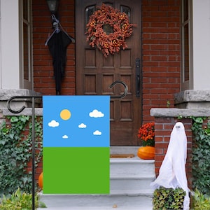 Canva Frame Garden Flag Mockup Bundle | Different Background Option| Dye sublimation Add your Own Design Via Canva Frame | Drag & Drop