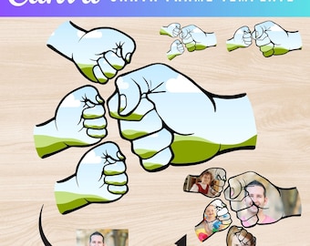 Father's Day Fist Bump Set,Father's Day Fist Bump Set, Father's Day Design, Baby Toddler Kid Dad Fist Bump, customized name, customized name
