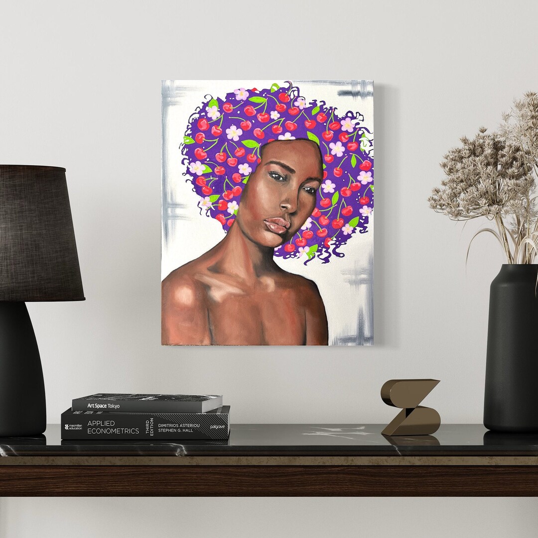 Cherry Bomb Original Oil Painting Etsy