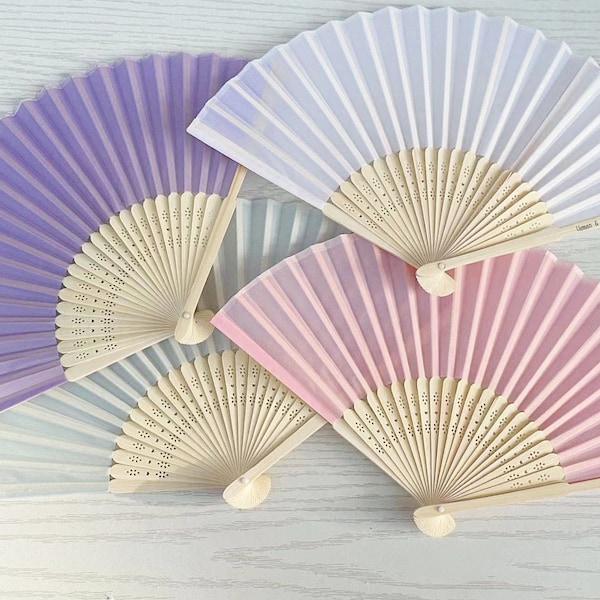 Folding Hand Fans Etsy