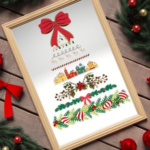 Xmas Trees | Reindeers | digital prints | digital downloads | christmas prints | christmas wallart | christmas prints | xmas | holidays