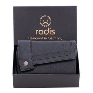 radis Damen Geldbörse Portemonnaie RFID Schutz ,Nappaleder verschiedene Style