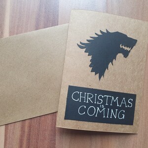 Christmas is coming - Weihnachtskarte Game of Thrones