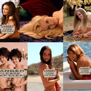 Vintage high quality Playgirls 12 photos 1970s