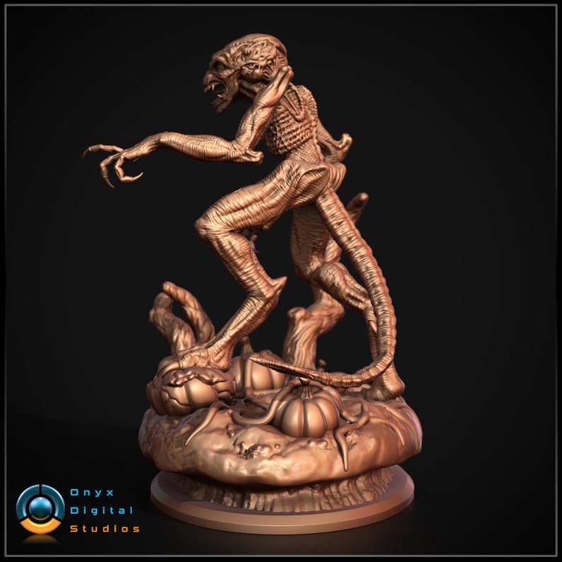 Pumpkinhead STL, 3D Printable Pumpkin Head Statue Etsy