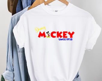Disney Mickey Mouse Since 1928 Family Vacation Shirt
