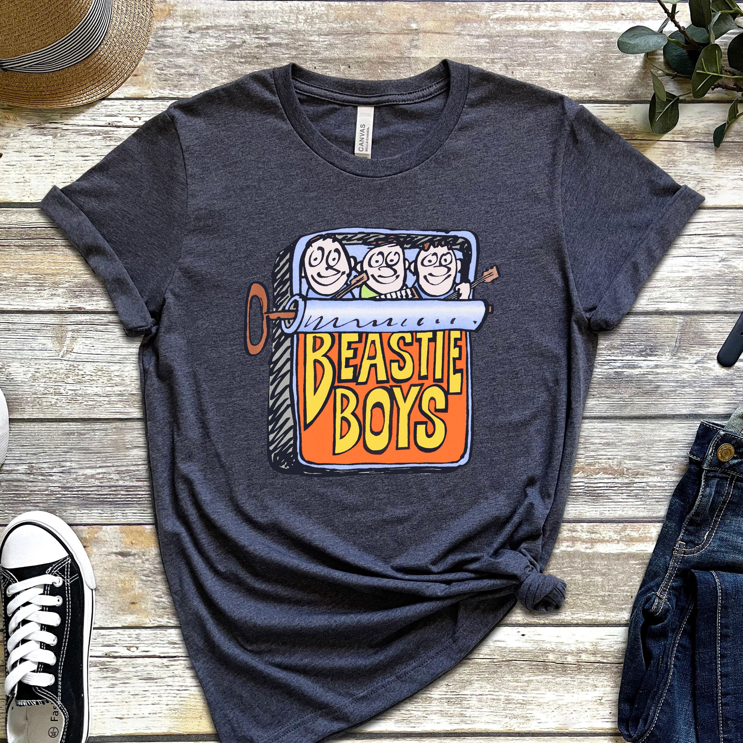 Sardine Can Beastie Boys T-shirt: 90s Hip Hop Rock Band Tee - Etsy
