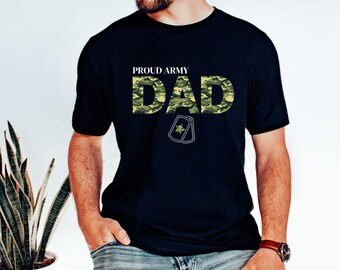 Proud Army Dad Shirt: Military Pride, Soldier's Father