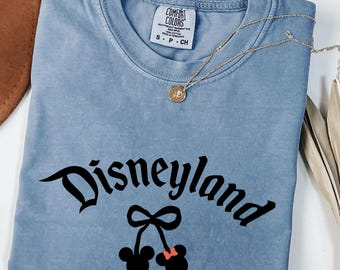 Disneyland Family Trip Matching T-Shirt: Mickey and Minnie Animal Kingdom