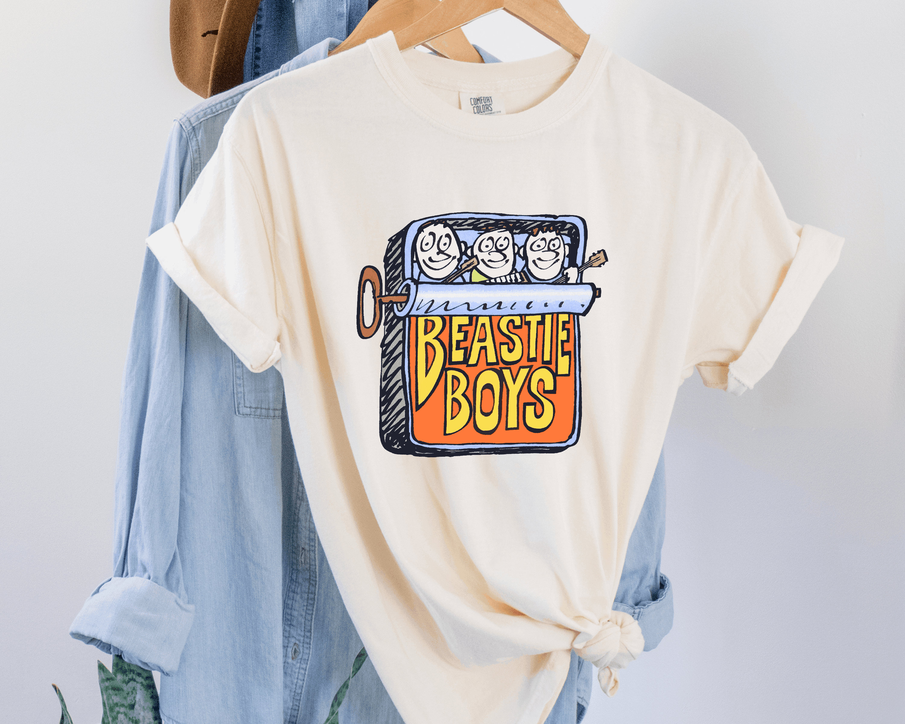 Beastie Boys Sardine Can T-shirt, 90's Music Tee - Etsy