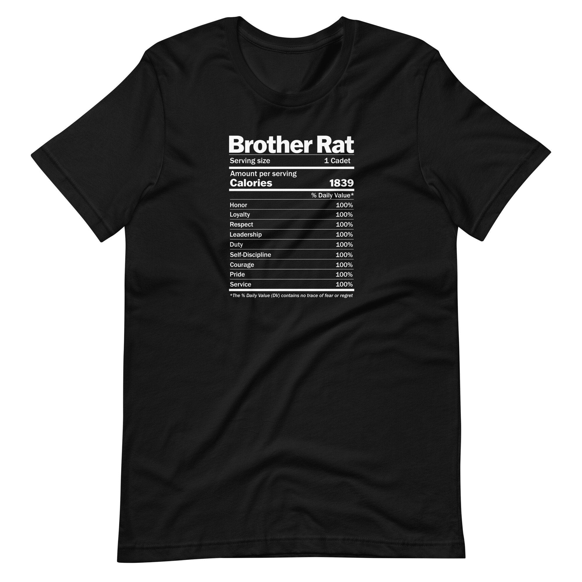 BR Nutrition Label T-shirt - Etsy