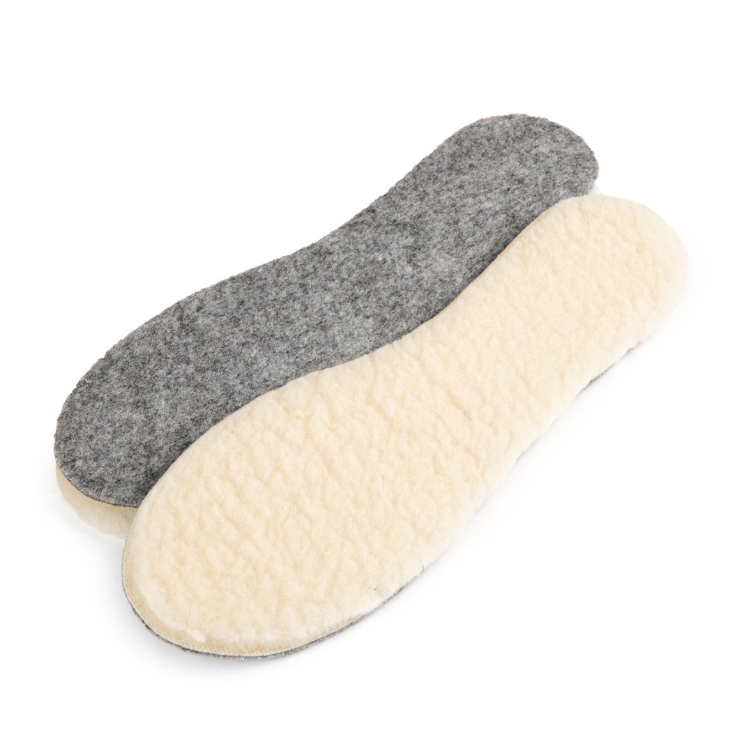 100 Lambswool Insoles L Wool Felt Insoles L Cushioned Inner Sole L