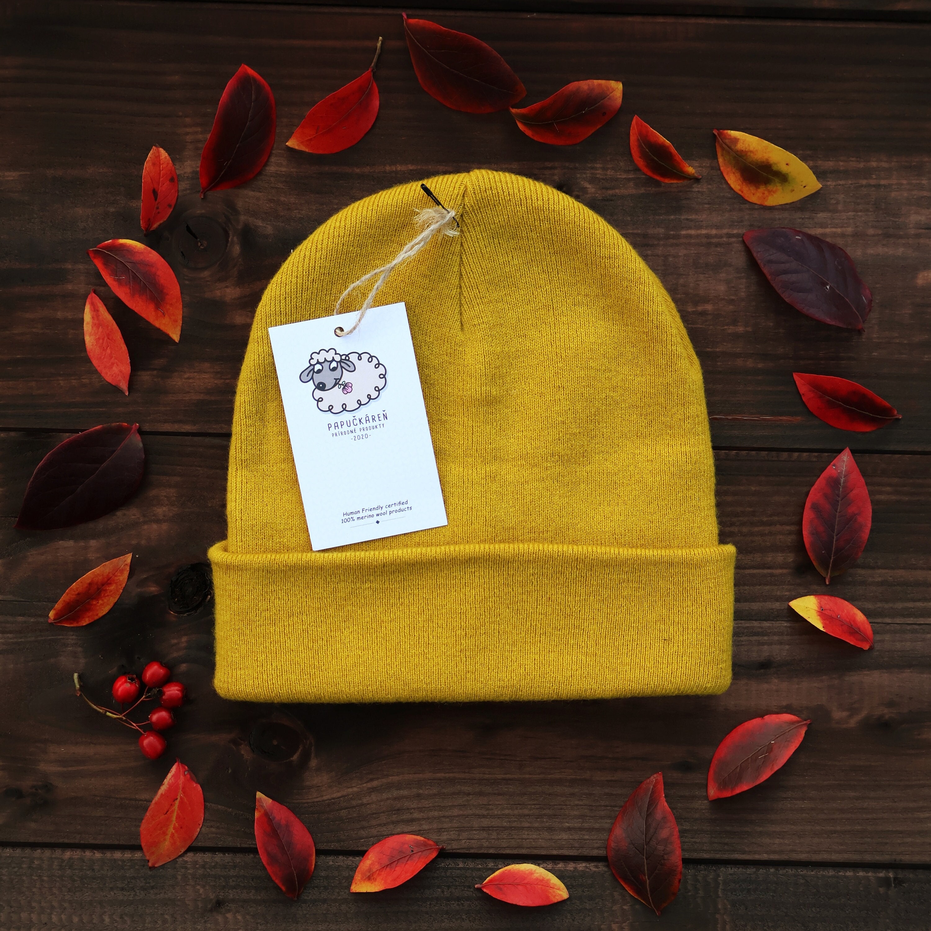 Ripley - BEANIE CON CUELLERA Y FORRO ACOLCHADO | MOSTAZA