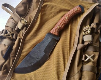 Bushcraft Tracker micarta Handmade knife knifemaking