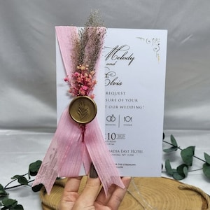 Babyshoweruitnodigingen, roze babymeisje uitnodigen, acryluitnodigingen, bloemenhuwelijksuitnodigingen, bruidsdouchekaart, elegante uitnodigingen