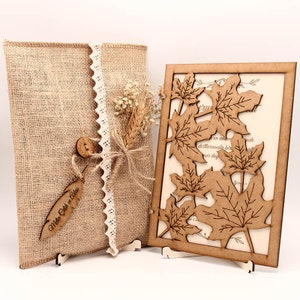 Bloemen houten huwelijksuitnodigingen, rustieke huwelijksuitnodigingen, vintage huwelijksuitnodigingen, Boho-uitnodigingen, aangepaste trouwkaarten