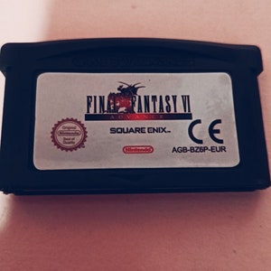 ファイナルファンタジー 6 GBA ビデオゲームカートリッジ ニンテンドー SP DS 32 ビット