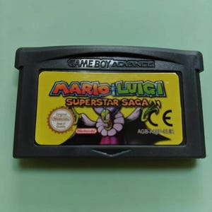 Mario und Luigi Superstar Saga Video Game Card Nintendo GBA SP