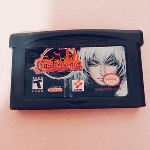 Castlevania Aria Of Sorrow ビデオゲームカートリッジ Nintendo GBA SP