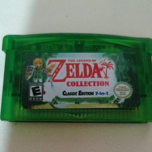 ゼルダの伝説 クラシックコレクション 7 in 1 ビデオゲームカード 任天堂 GBA SP GBM コンソール
