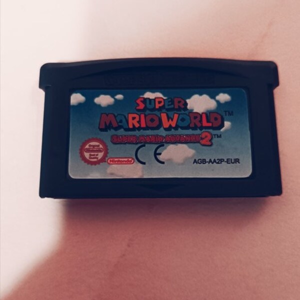 Super Mario Advance 2 Video Game Cartridges Nintendo GBA SP 32 Bit Console EUR