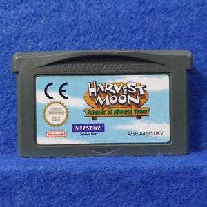 Harvest Moon More Friends Video Game Cartridge Nintendo GBA SP NDS