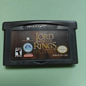 ロード・オブ・リング リターン・キング ビデオゲームカートリッジ 任天堂 ゲームボーイ GBA SP 32ビット