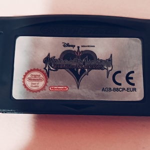 Tarjeta de videojuego Kingdom Hearts Chain Of Memories para Nintendo GBA SP Nds Ndsl Gbm Console
