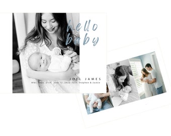 Geburtsanzeige - Hello Baby