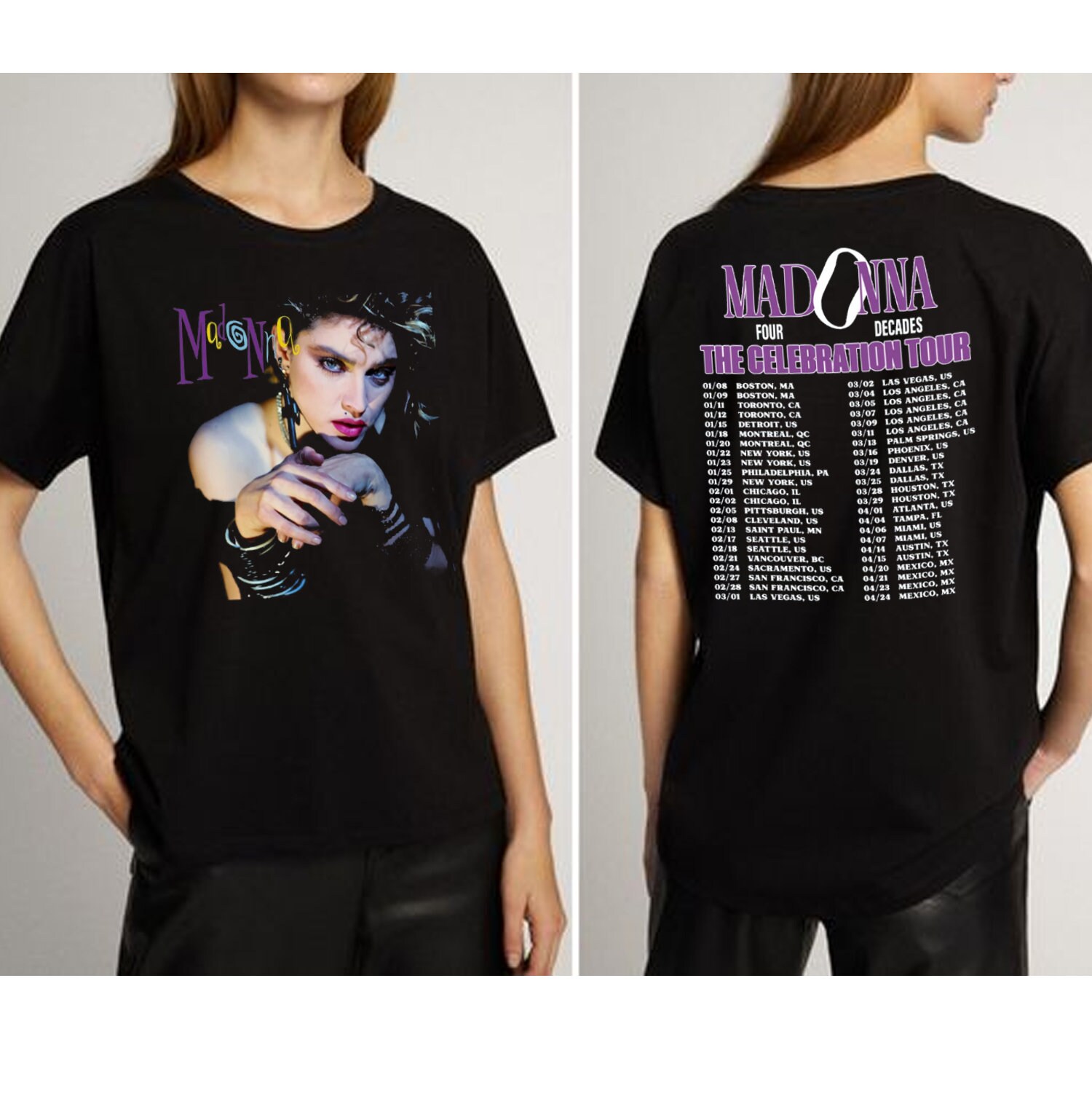 Madonna The Celebration Tour 2024 T-Shirt, Madonna Shirt