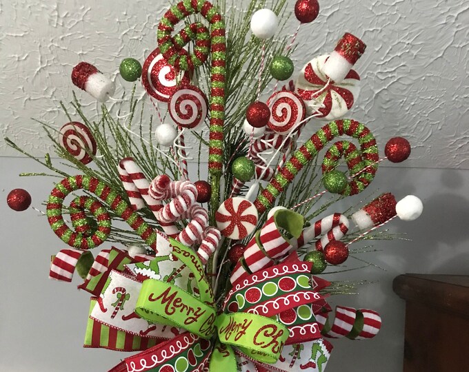 Christmas Tree Topper, Tree Toppers, Green Monster Tree Topper, Green