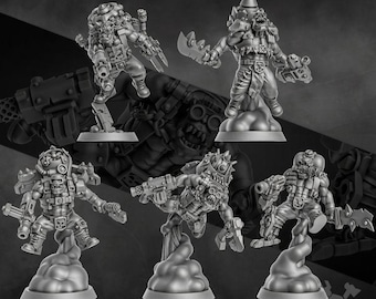 Thunderin Krew||Ork Boy|| Extra Durable 3D Resin Print